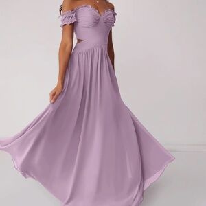 Azazie Barbie Dress in Wisteria